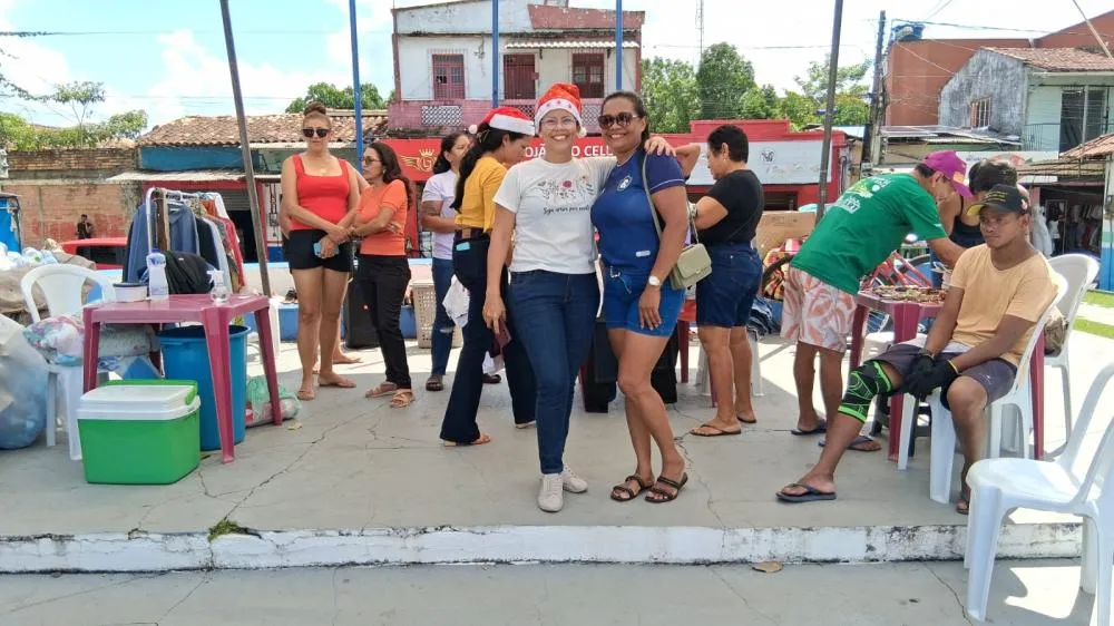 II Eco Feirão Sustentável movimenta Praça da Bandeira em Santa Izabel do Pará com ação ambiental e solidária de Natal
